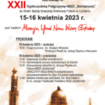 Zaproszenie na Pielgrzymkę do Lichenia 15-16.04.2023 r.
