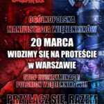 20 marca 2025 r. Ogólnopolska Manifestacja Więzienników